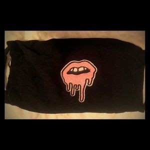 One of a kind mask pink lips